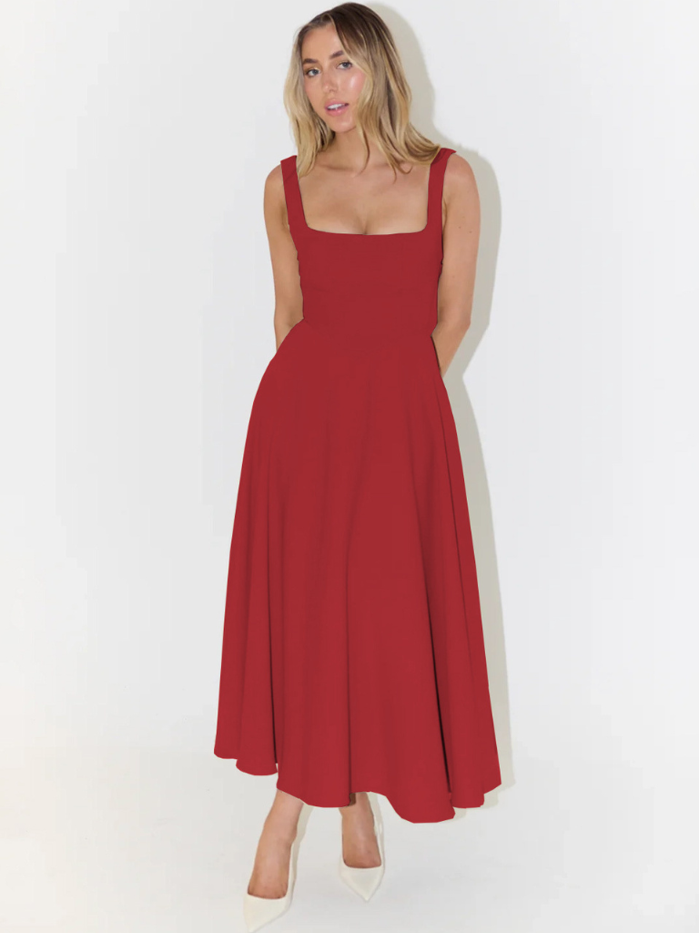 Natiné - Elegancka Midi Sukienka