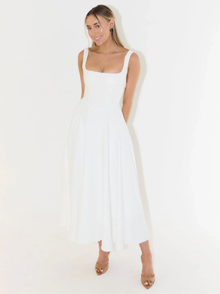 Natiné - Elegancka Midi Sukienka