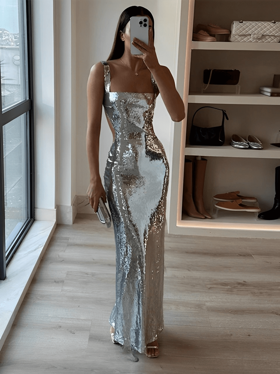 Celestia™ | Starry Maxi Dress