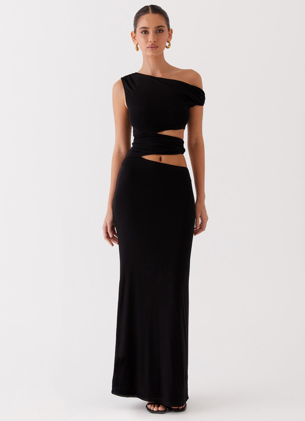 Marlie™ | Maxi Sukienka z Falbanami