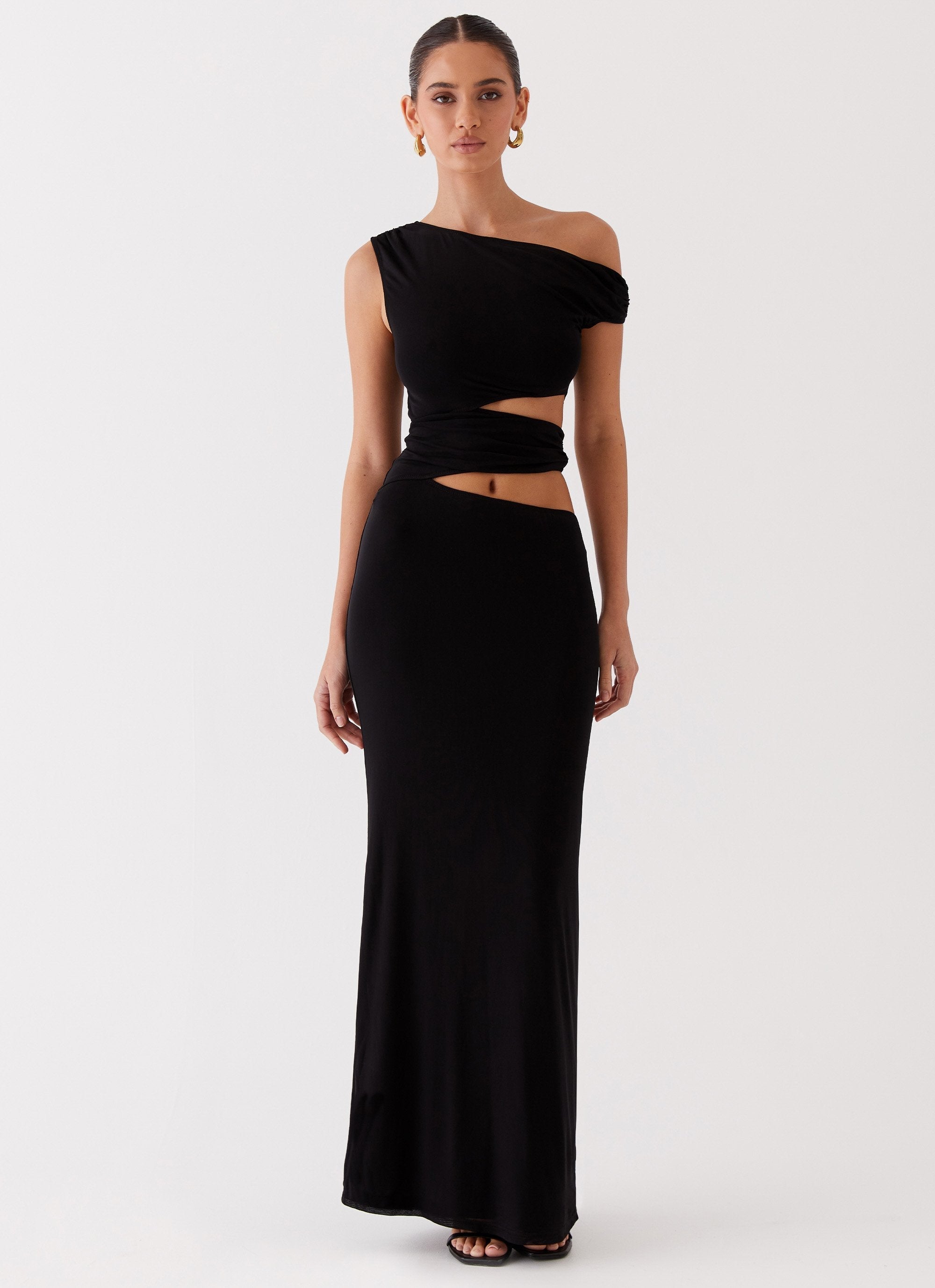 Marlie™ | Maxi Sukienka z Falbanami