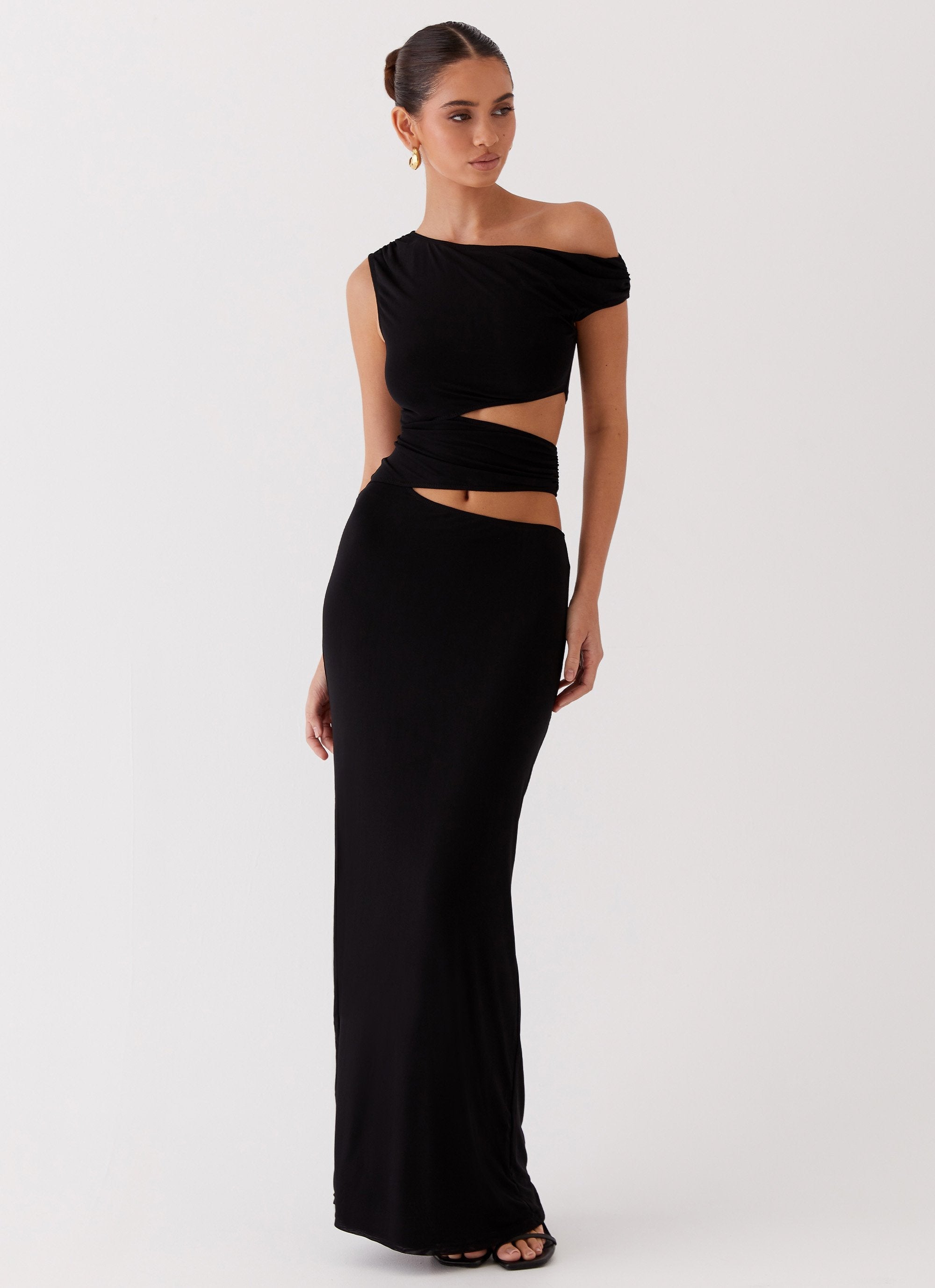 Marlie™ | Maxi Sukienka z Falbanami