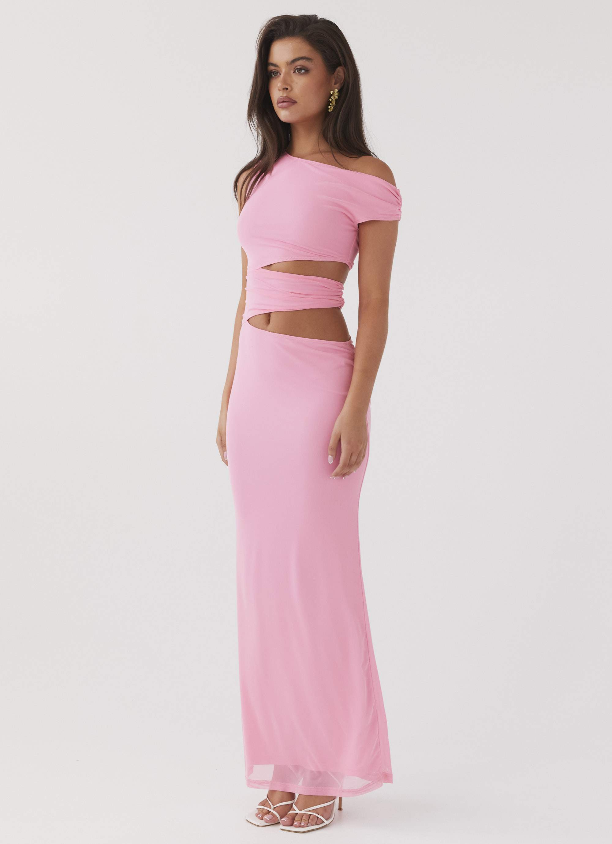 Marlie™ | Maxi Sukienka z Falbanami