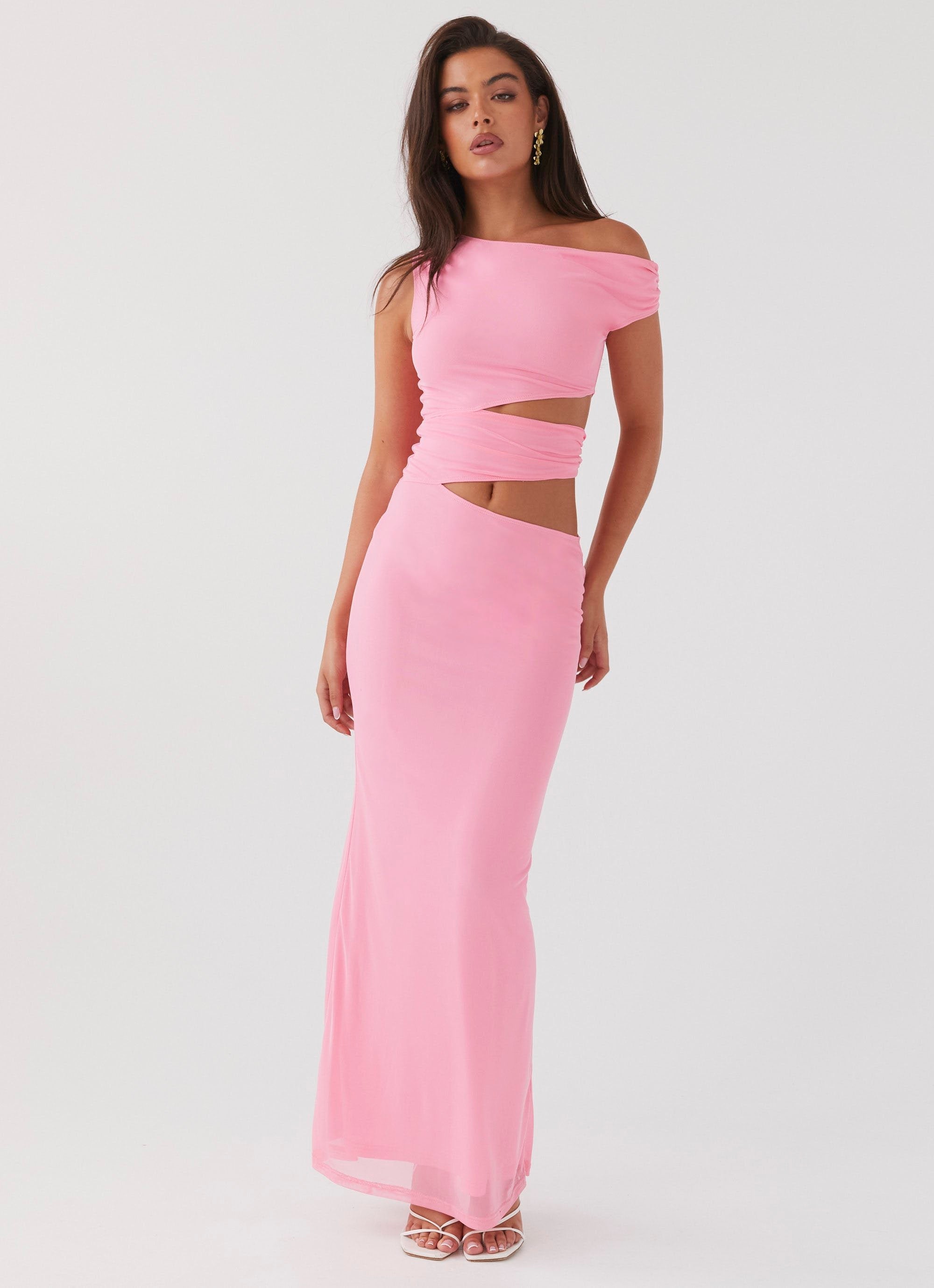 Marlie™ | Maxi Sukienka z Falbanami
