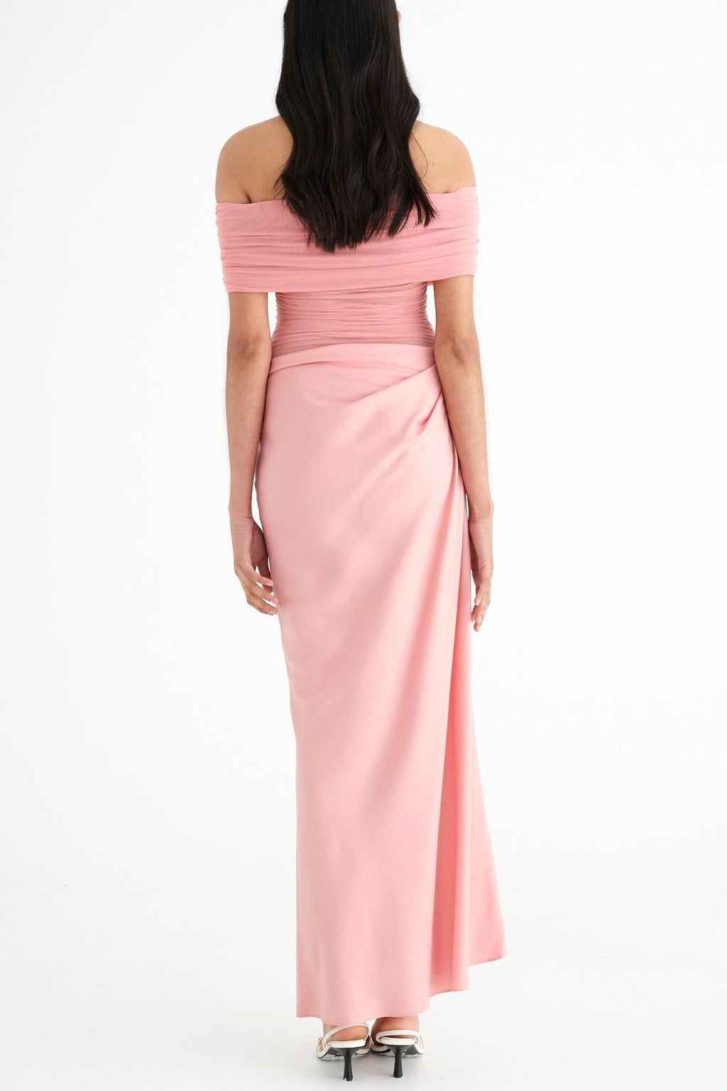 Lydia™ | Maxikleid mit drapiertem Rücken