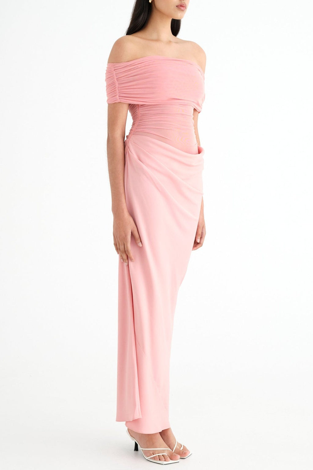 Lydia™ | Maxikleid mit drapiertem Rücken