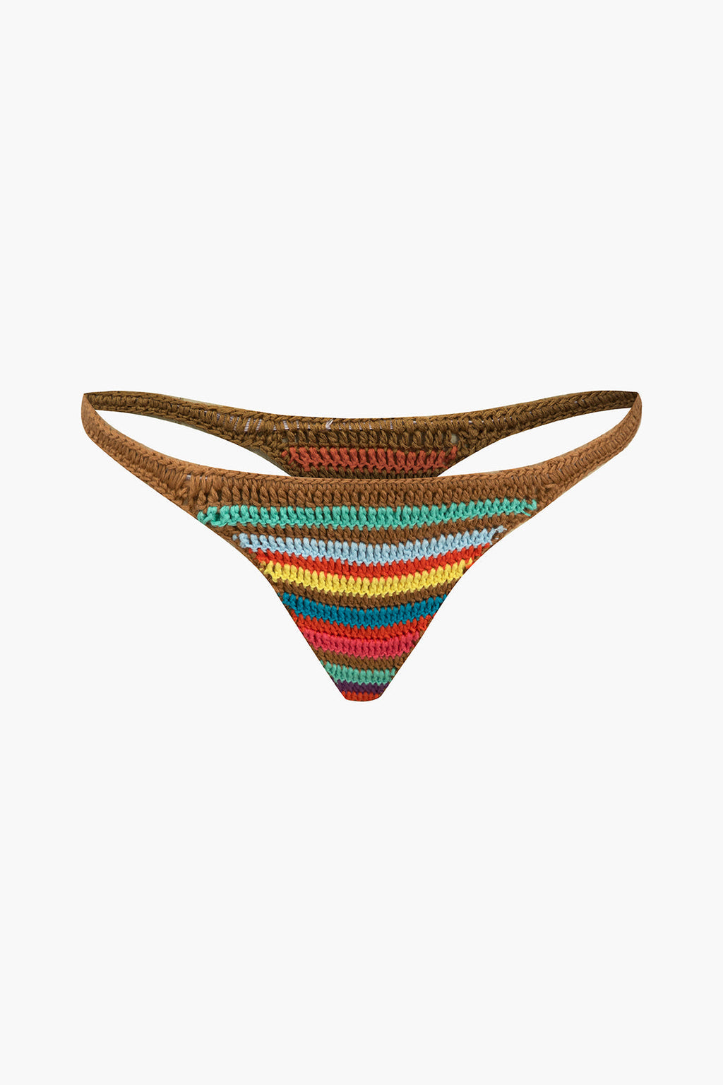 Bikini w kolorowe paski