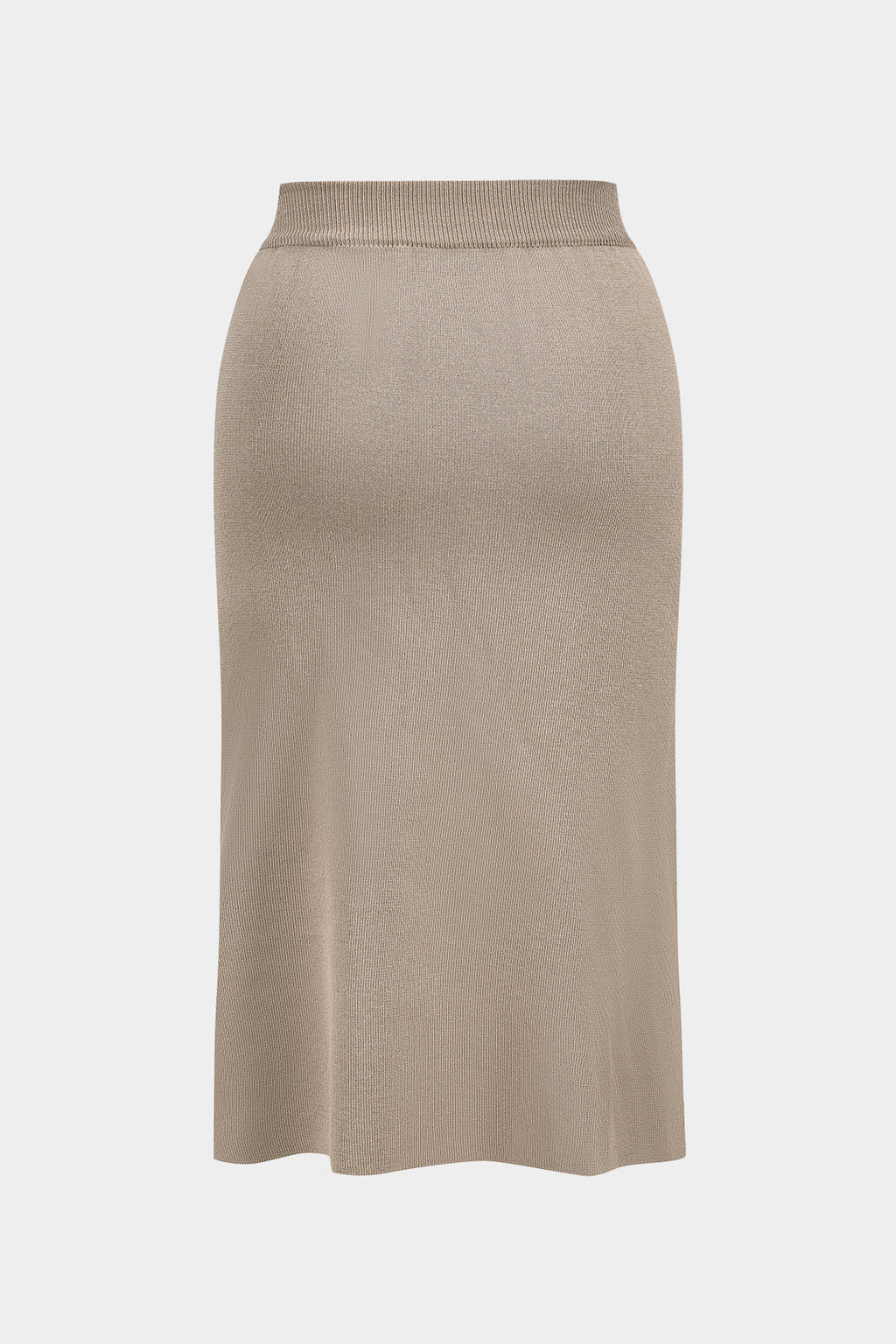 Natiné – Plus Size Zestaw: Bluzka i Spódnica z Wysokim Stanem