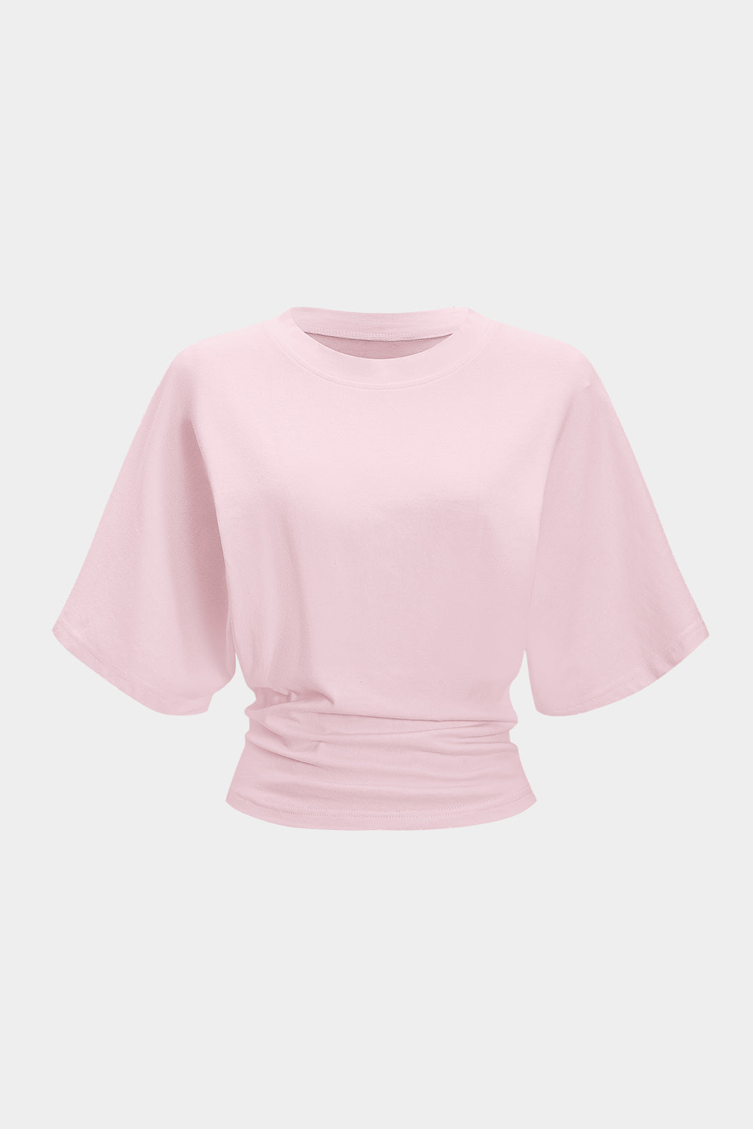 Natiné – T-shirt z Okrągłym Dekoltem i Krótkim Rękawem