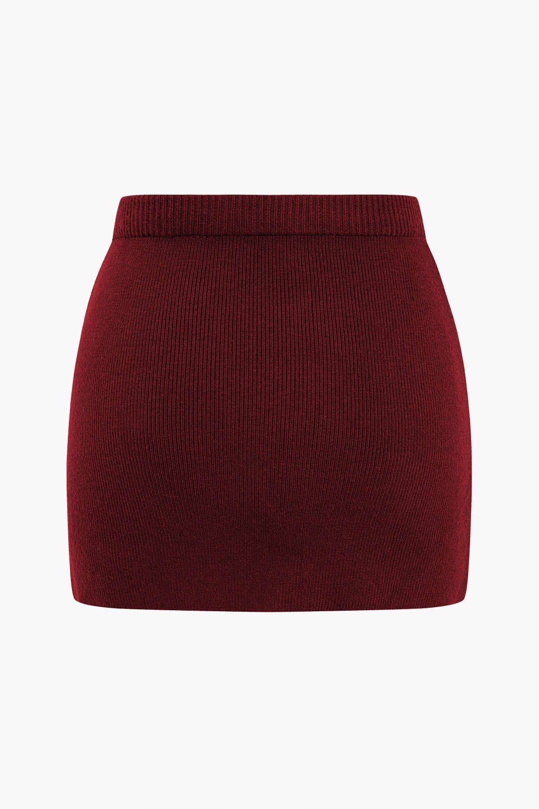 Natiné – Plus Size Mini Dzianinowa Spódnica
