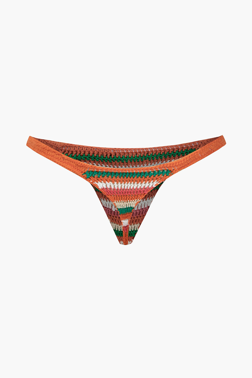 Bikini w kolorowe paski