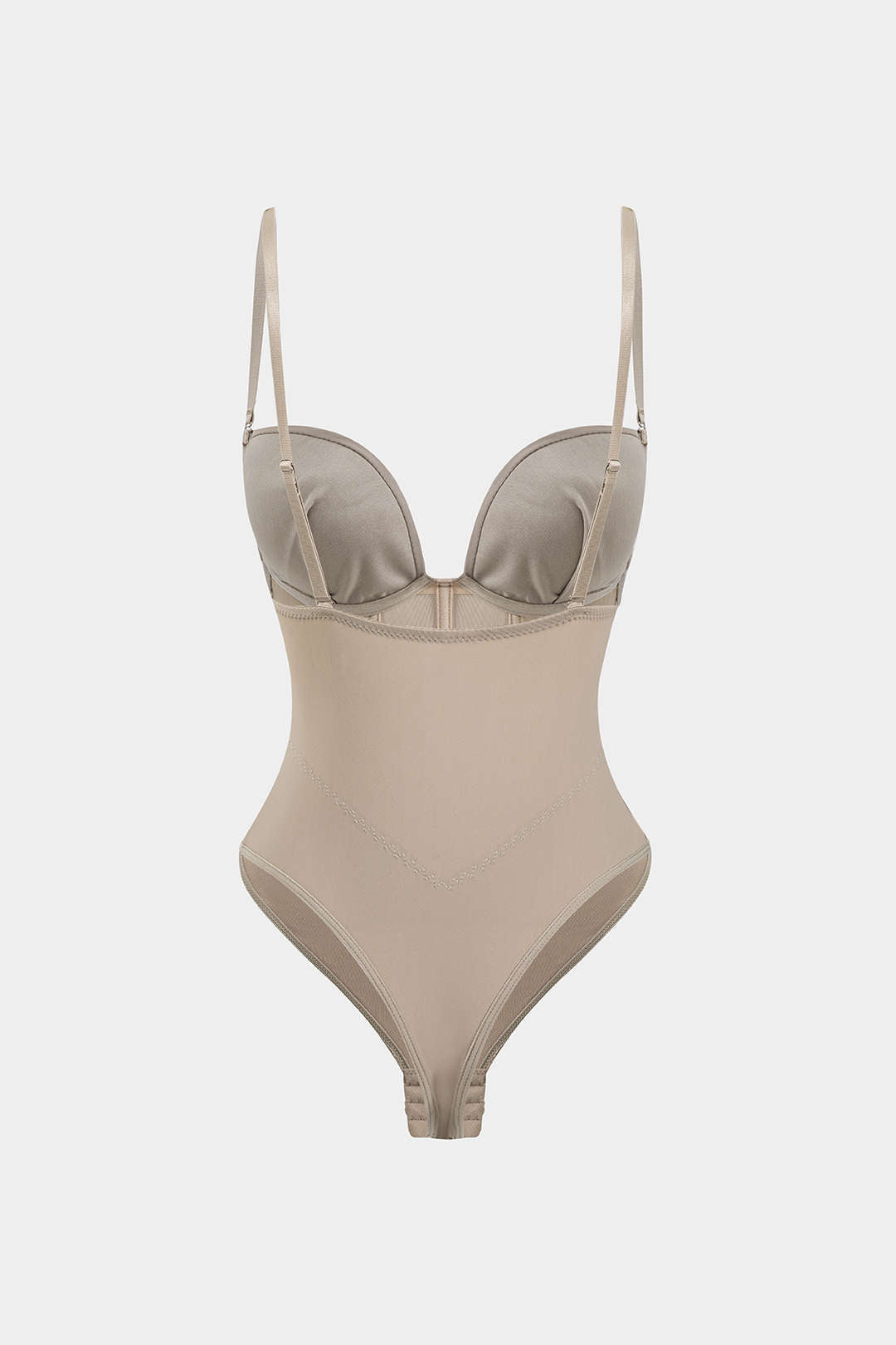 Natiné — Koronkowe body typu bustier z delikatnym wykończeniem