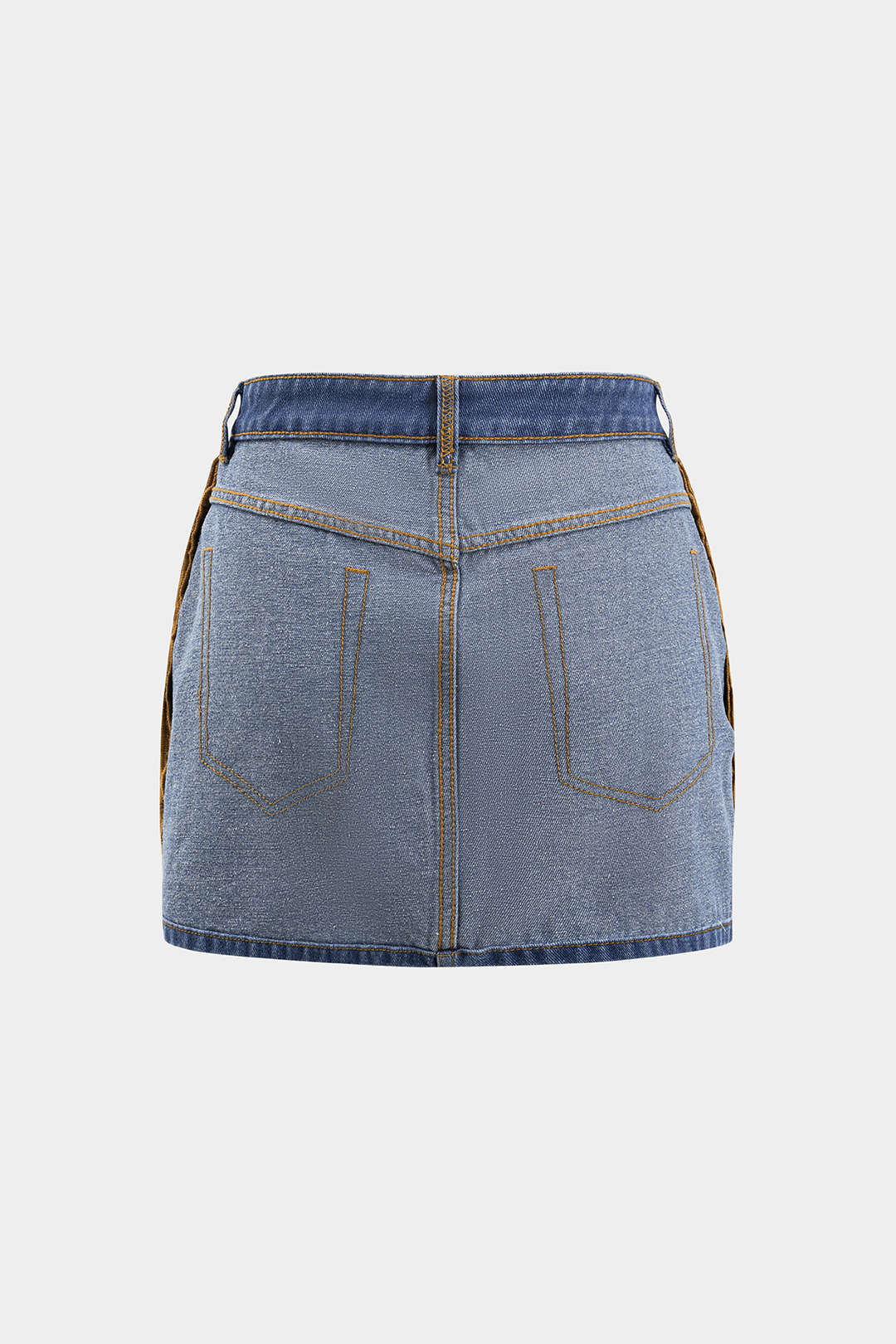 Natiné - Odwracalna Mini Spódnica Jeansowa