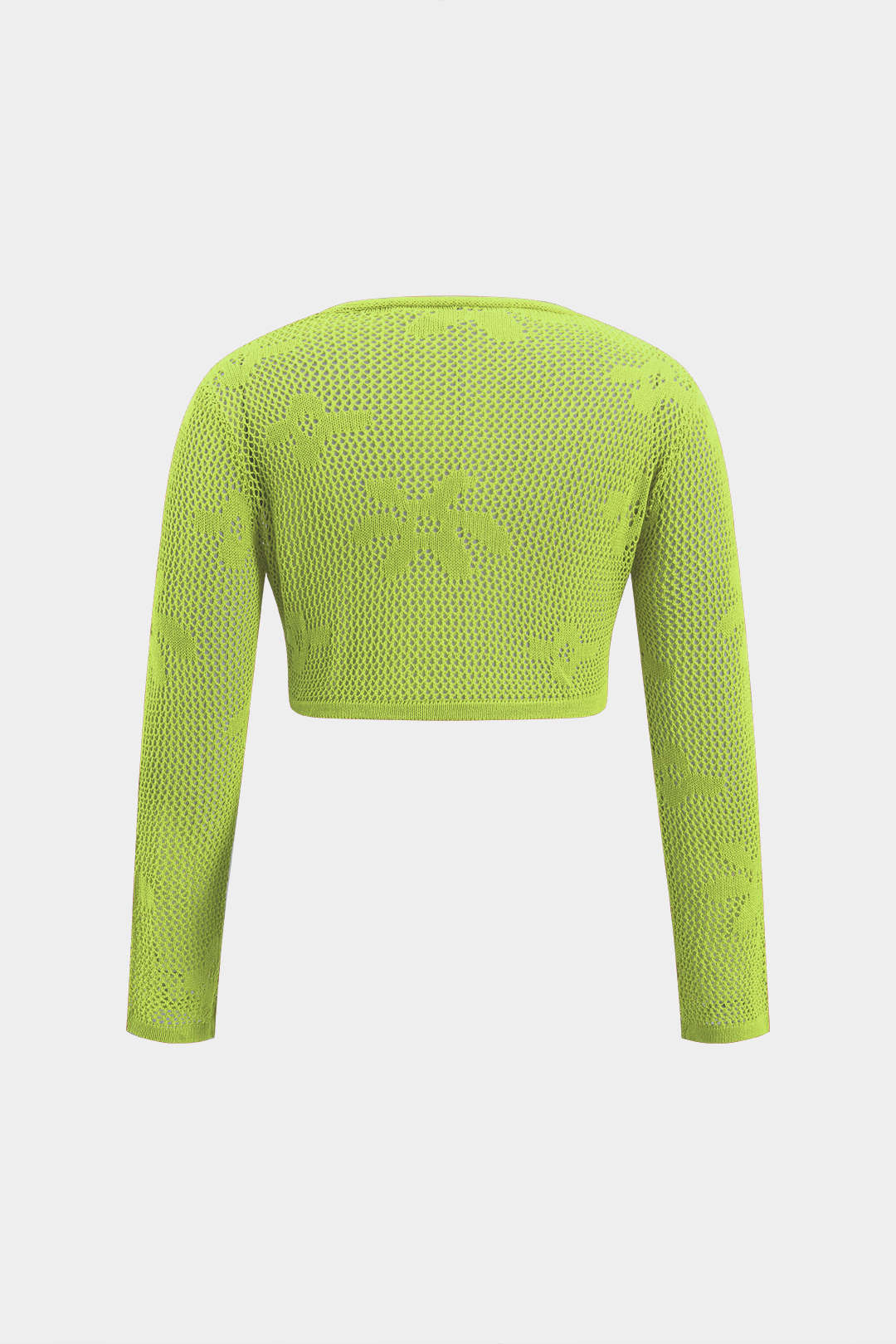Natiné – Plus Size Kwiatowy Top z Długim Rękawem