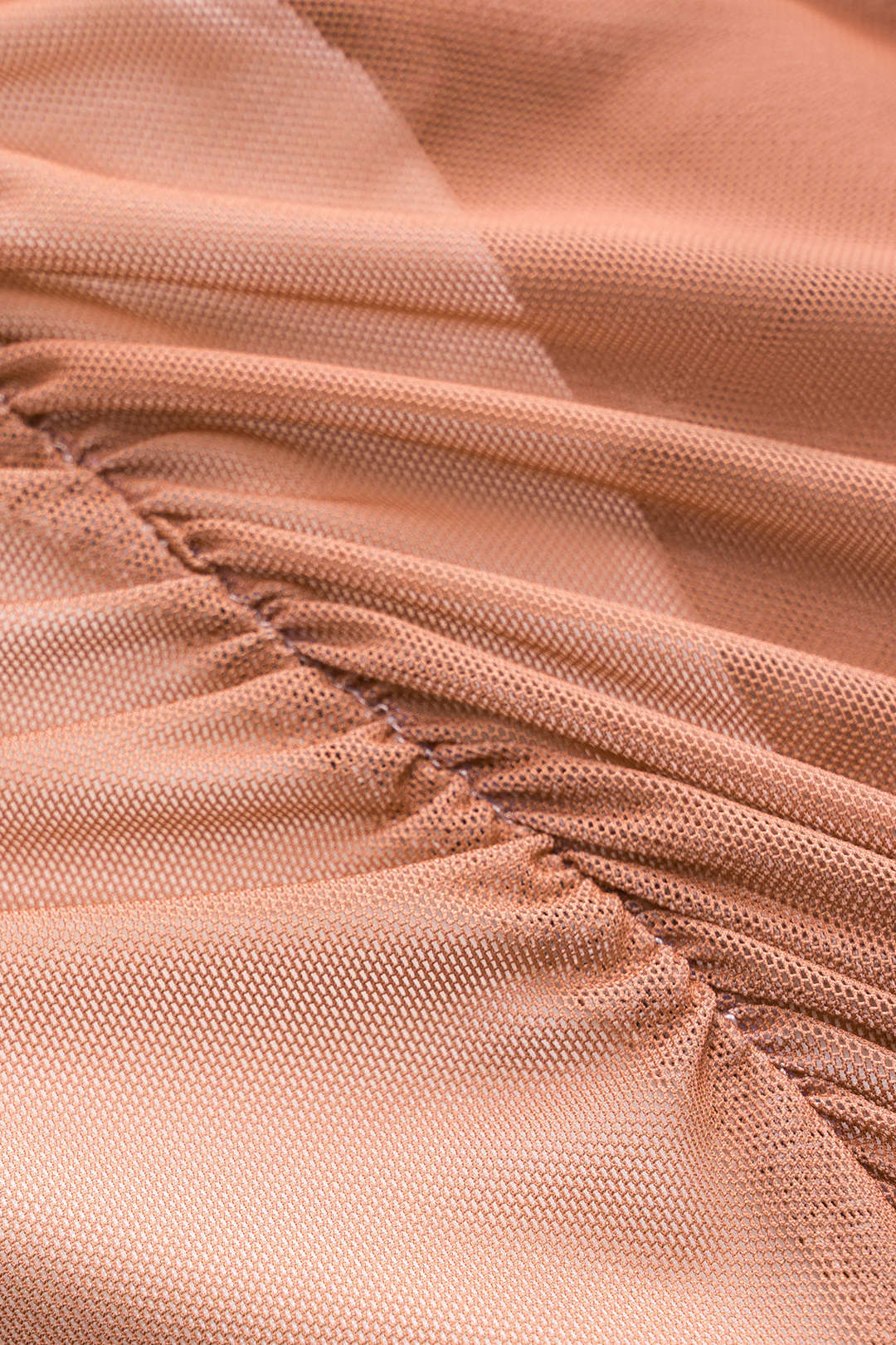 Natiné - Maxi Sukienka z off-shoulder z ombre i marszczeniem