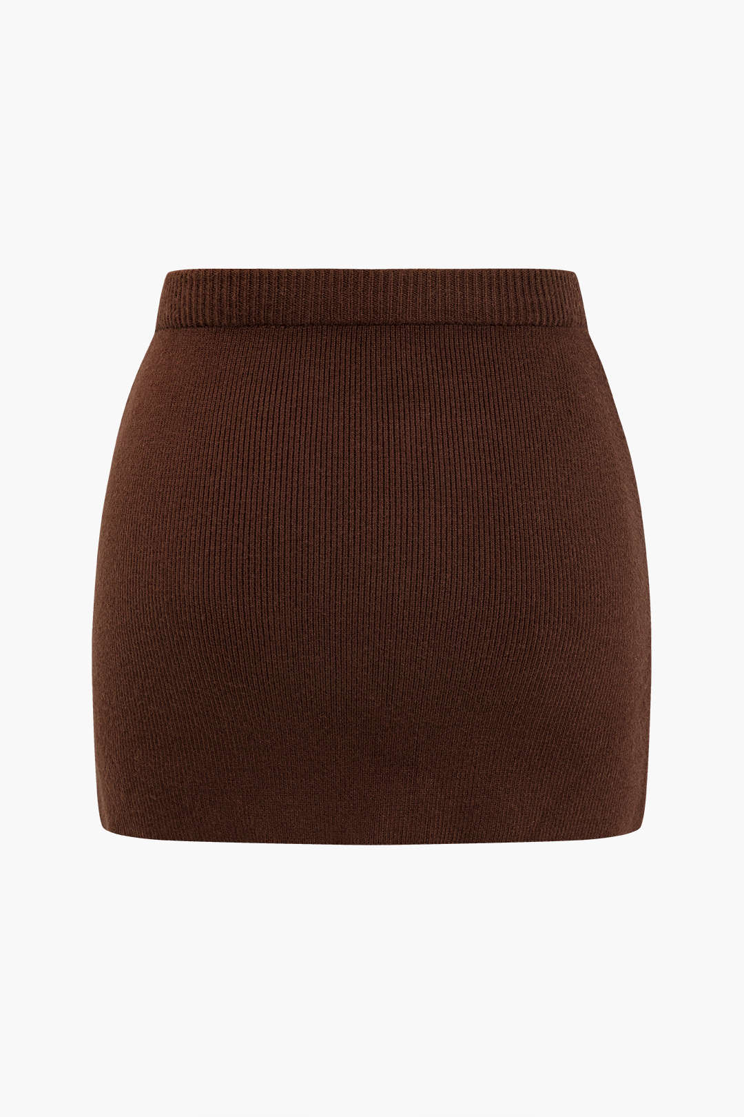 Natiné – Plus Size Mini Dzianinowa Spódnica