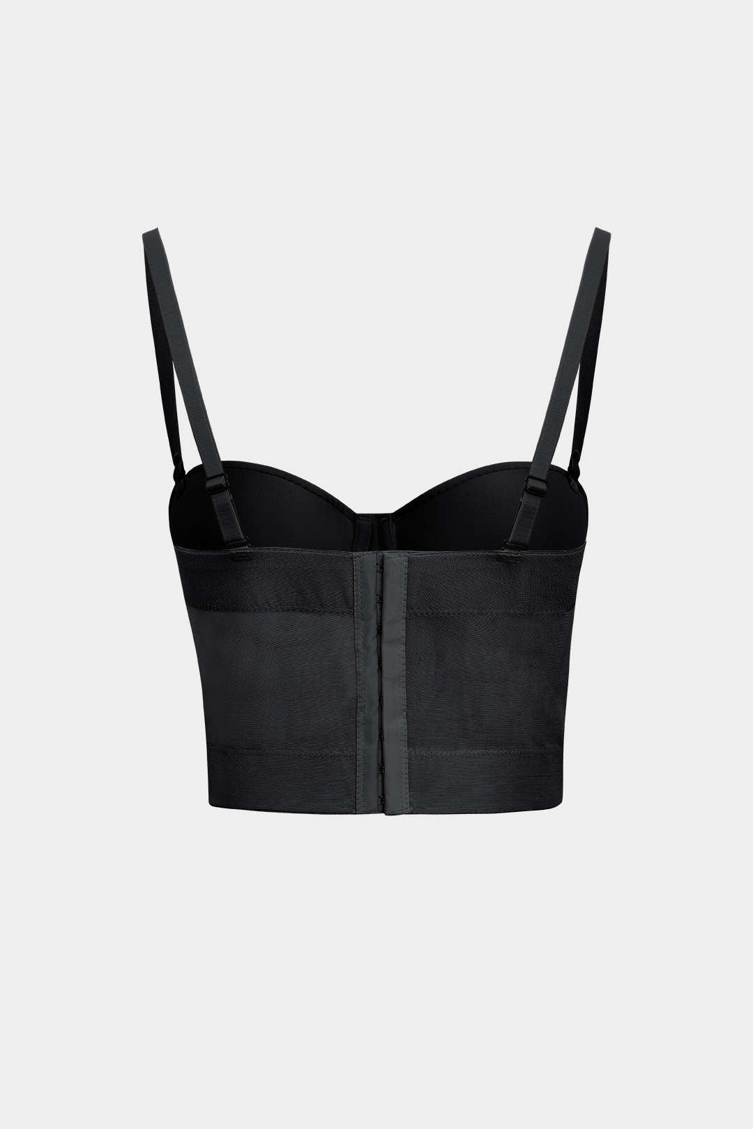 Natiné — Siatkowy Bustier z Fiszbiny