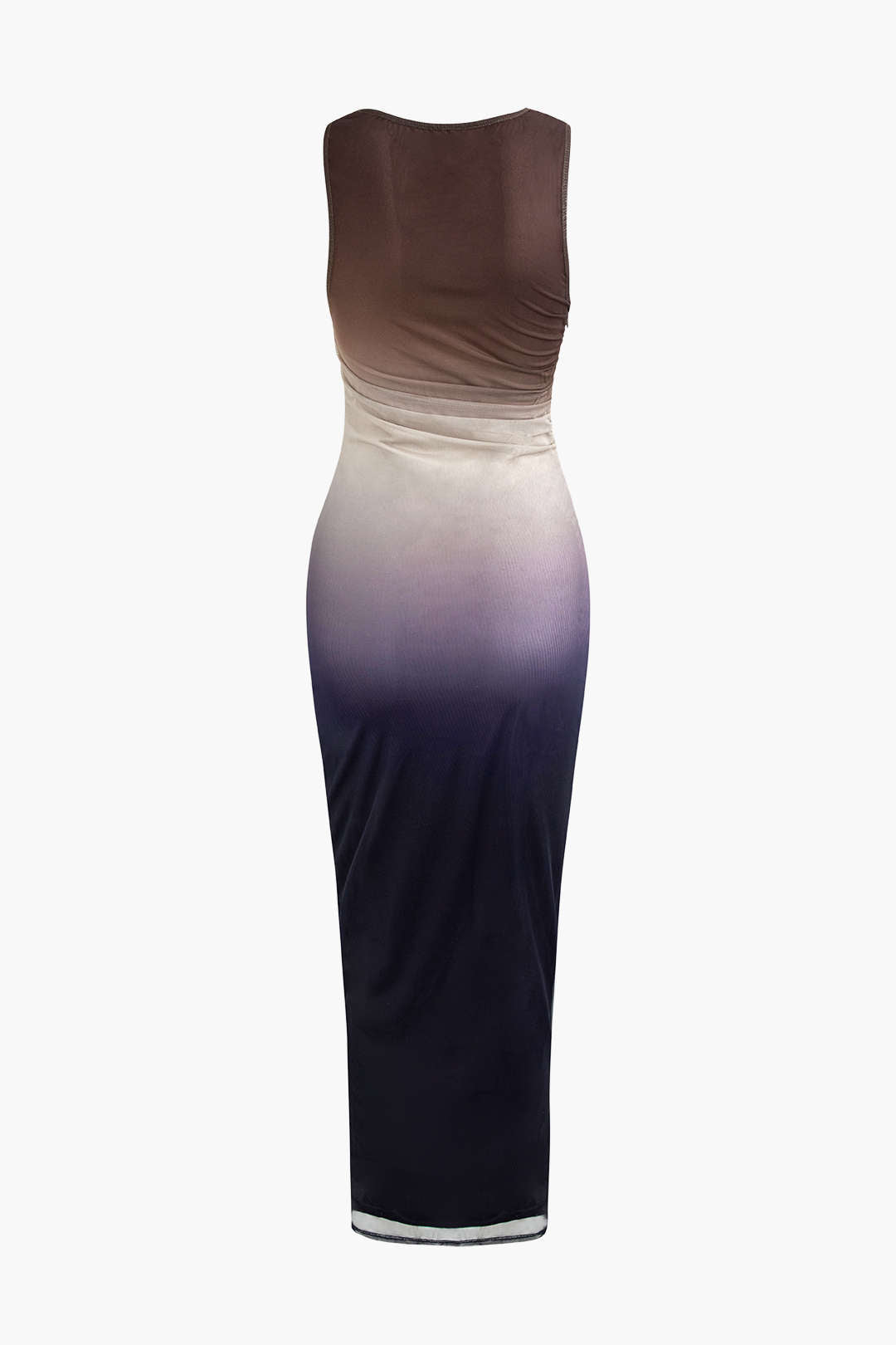 Sleeveless Ombre Midi Dress