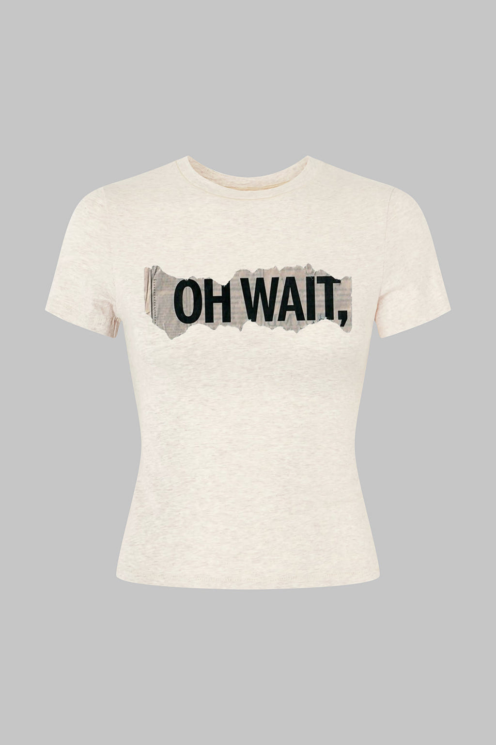 Natiné - T-Shirt z nadrukiem, okrągły dekolt