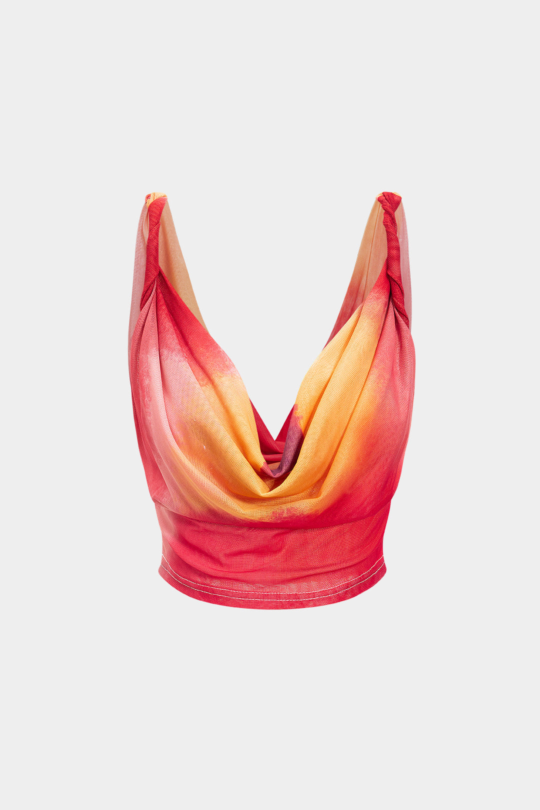 Natiné - Top z dekoltem w łódkę w tie-dye