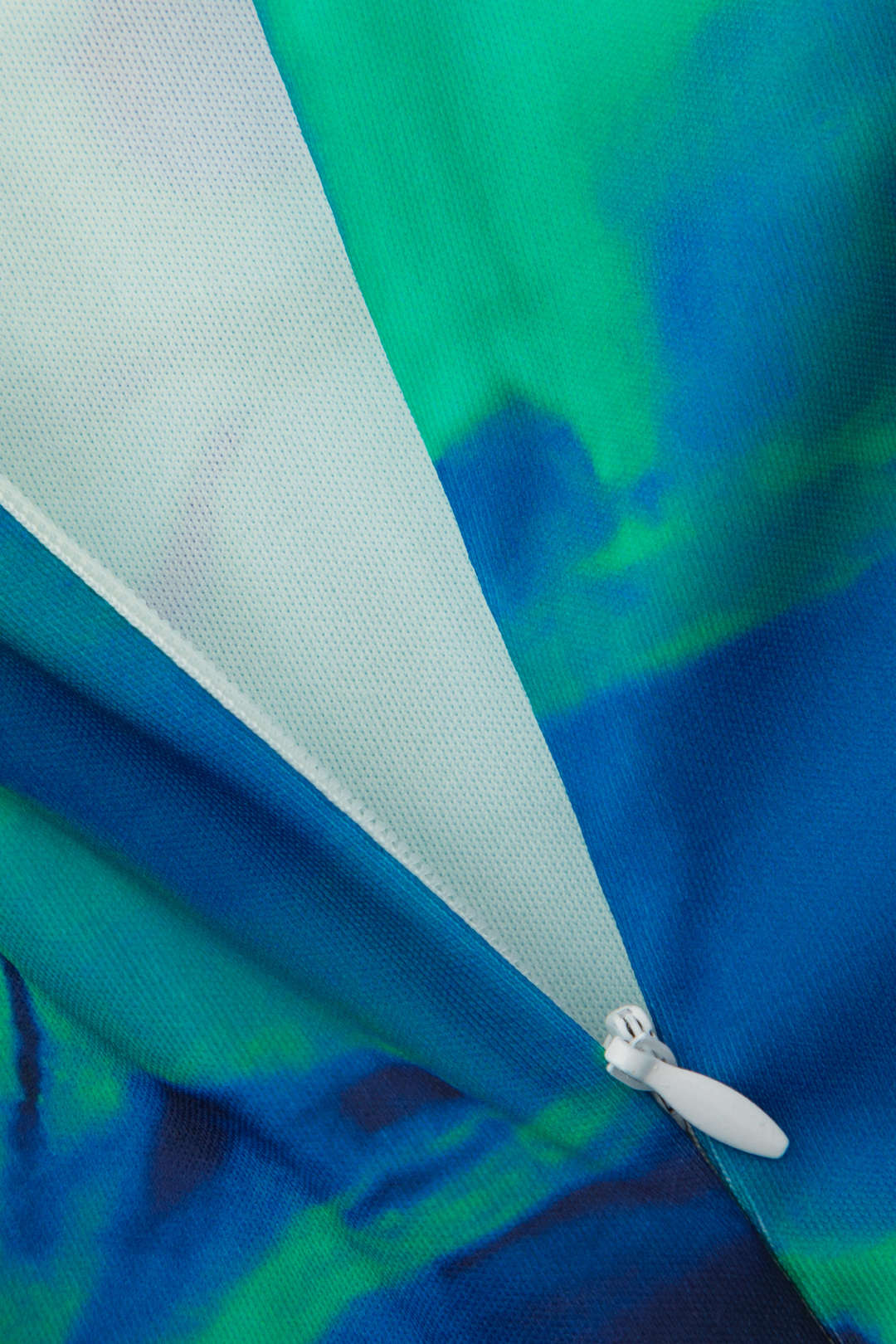 Natiné - Mini Sukienka Bez Ramiączek w Wzór Tie Dye