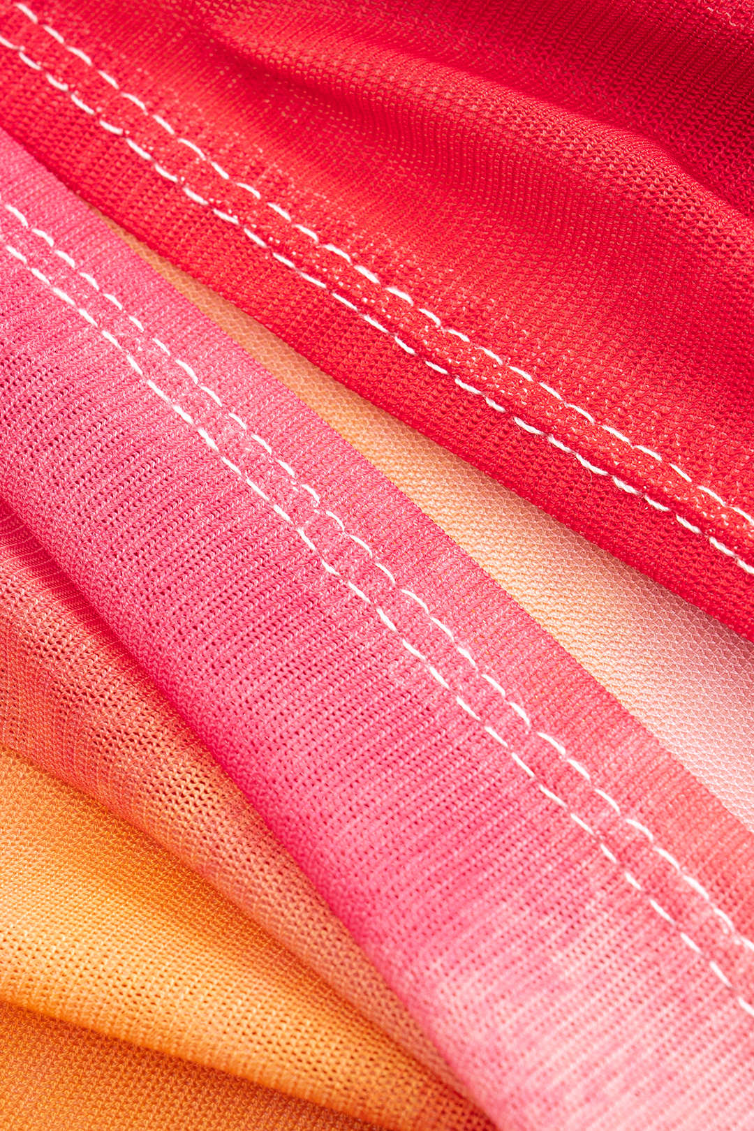 Natiné - Spódnica z Marszczeniem w Wzór Tie-Dye