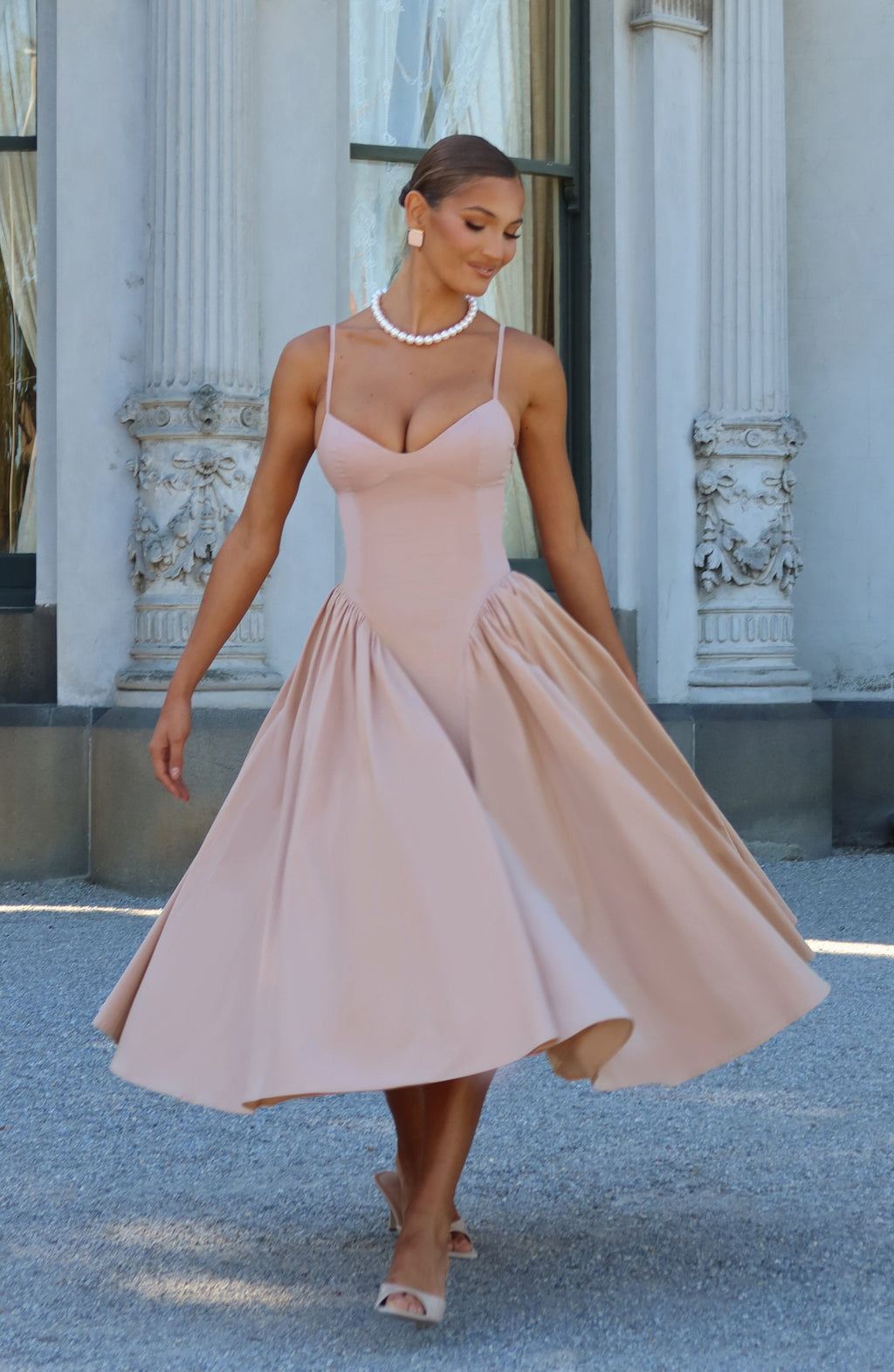 Luminara™ - Delune Midikleid