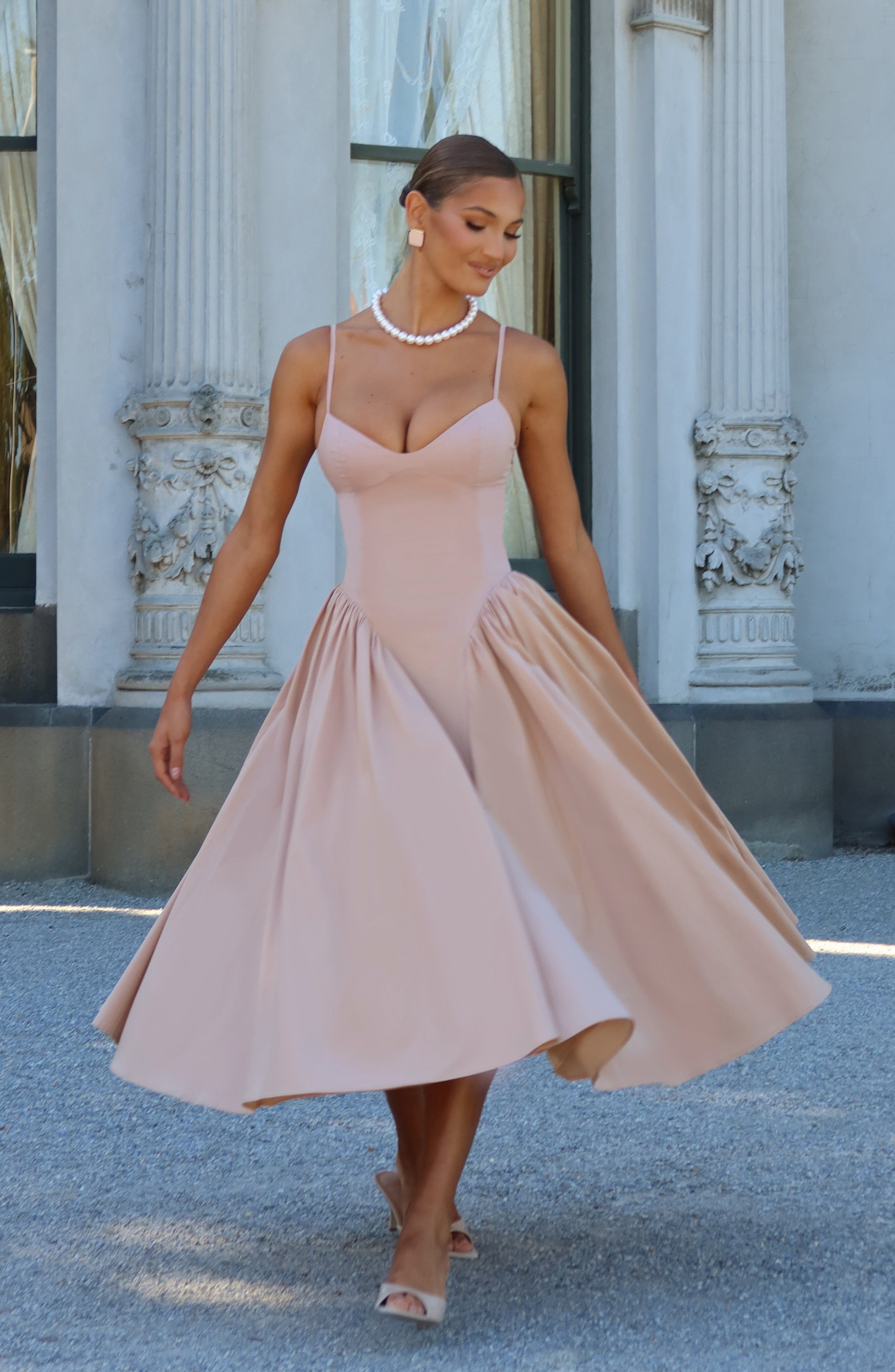 Luminara™ - Delune Midikleid