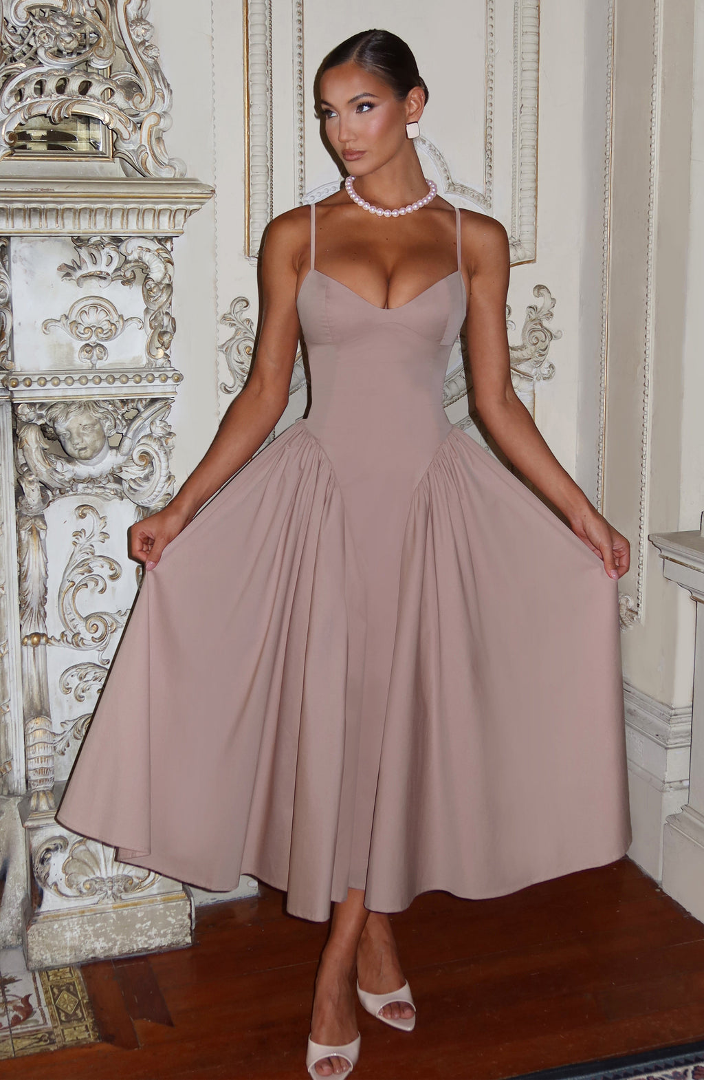Luminara™ - Delune Midikleid