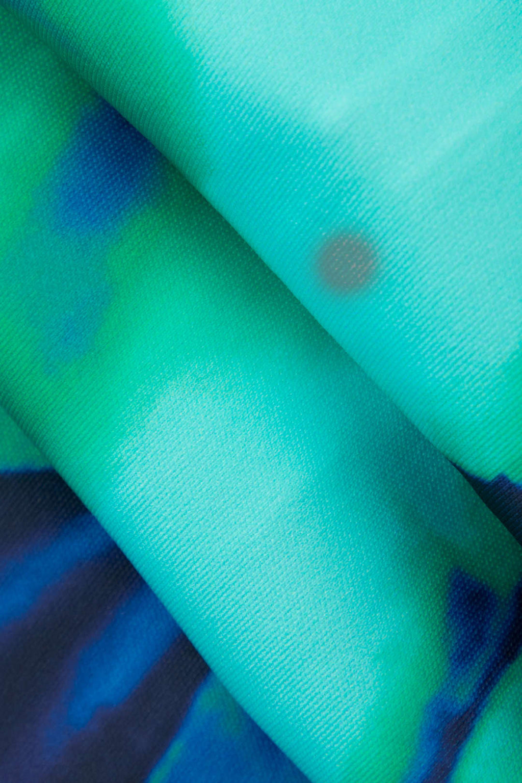 Natiné - Mini Sukienka Bez Ramiączek w Wzór Tie Dye