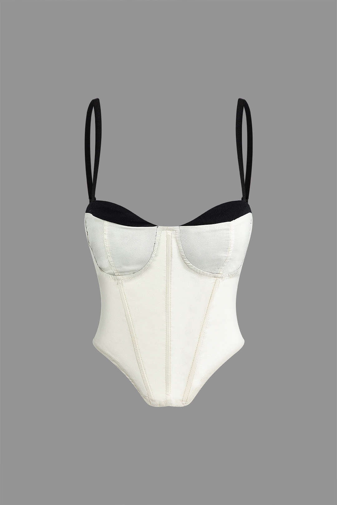 Natiné – Bluzka z Gorsetową Koronką