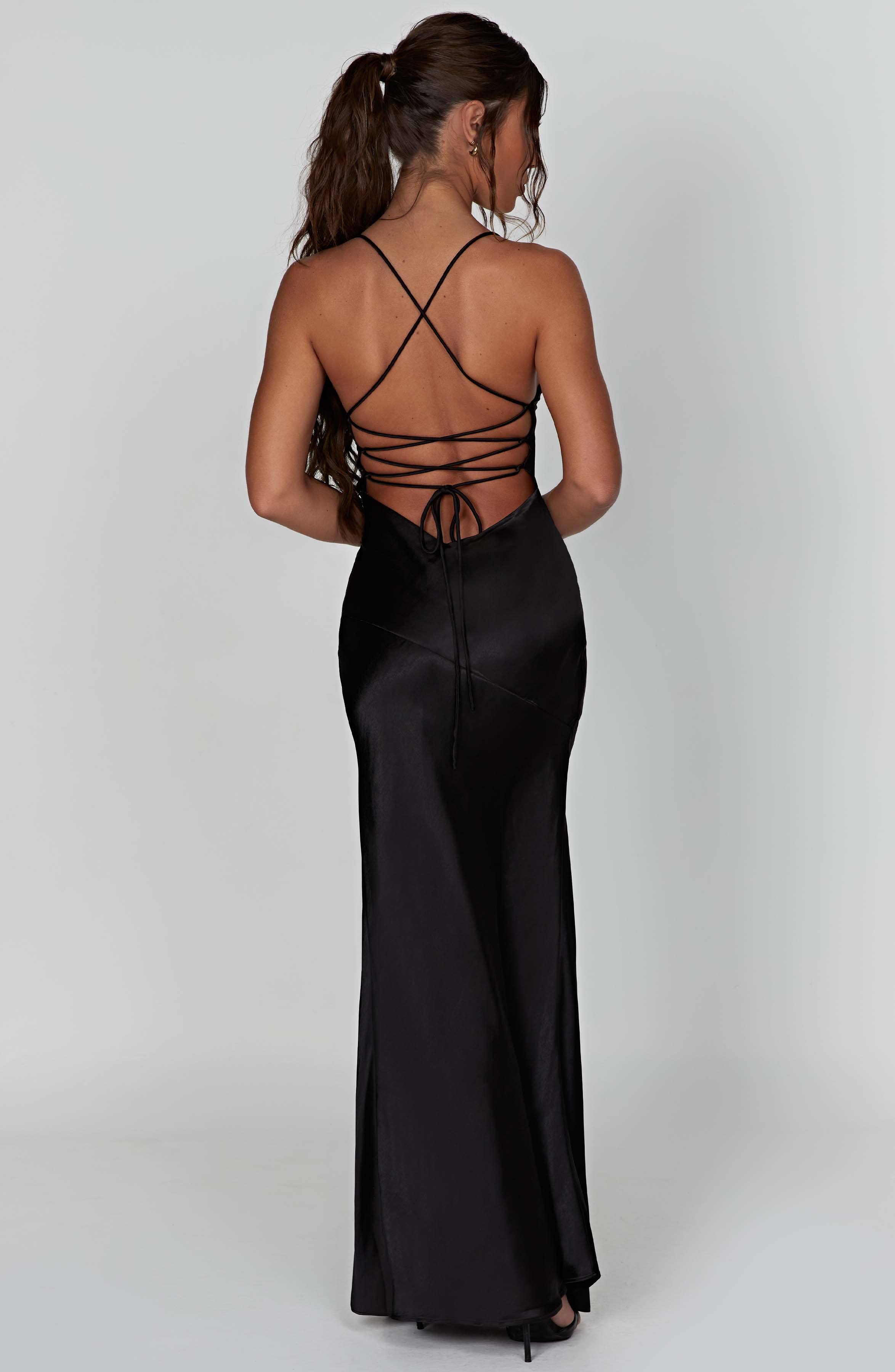 Meliva™ | Maxi Dress with High Slit