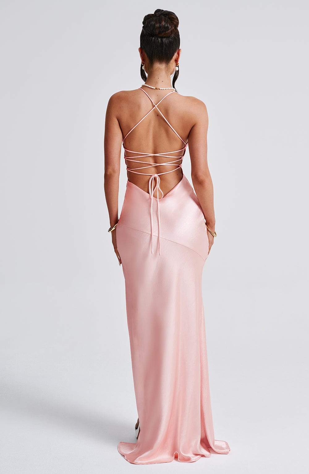 Meliva™ | Maxi Dress with High Slit