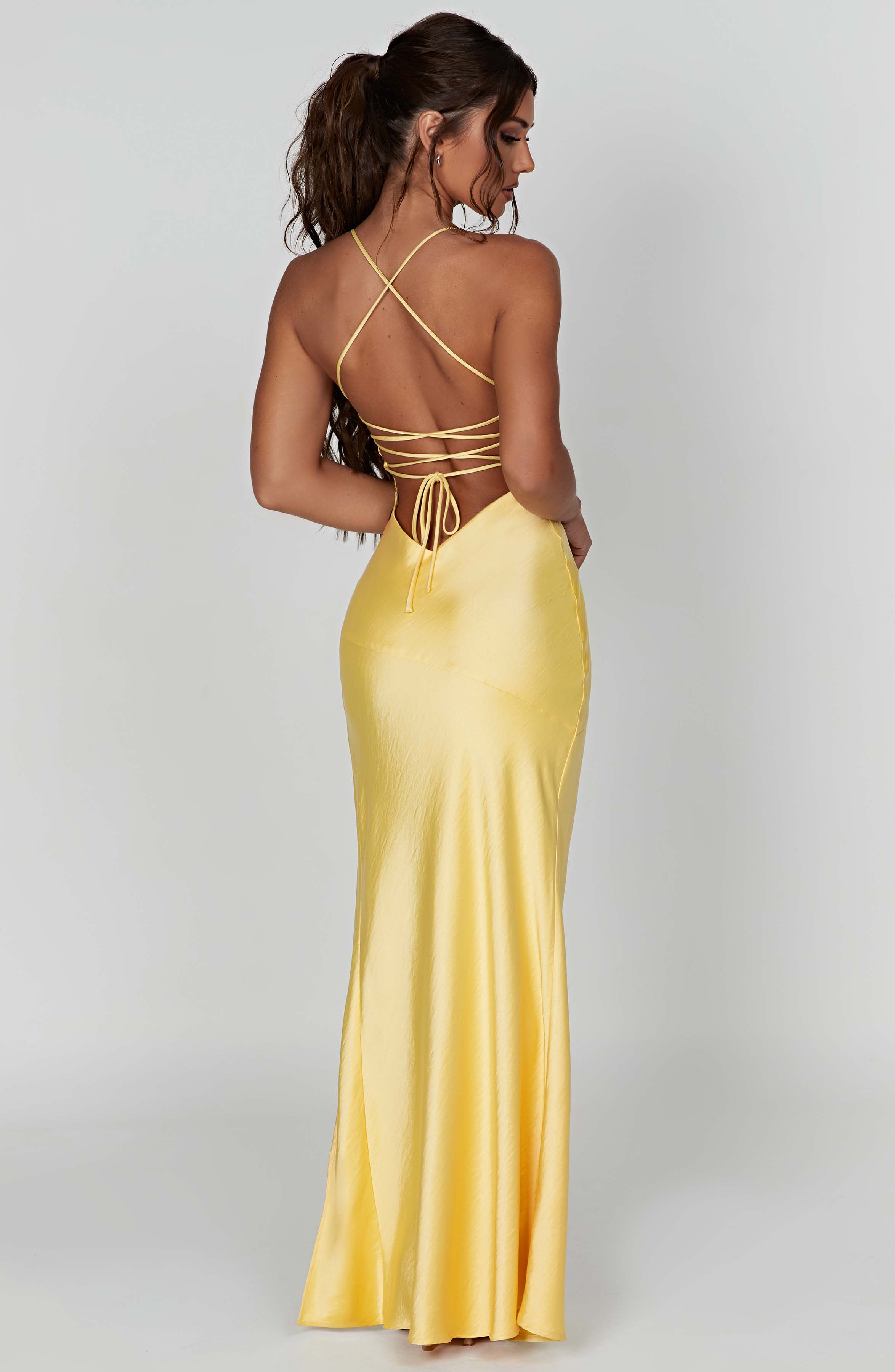 Meliva™ | Maxi Dress with High Slit