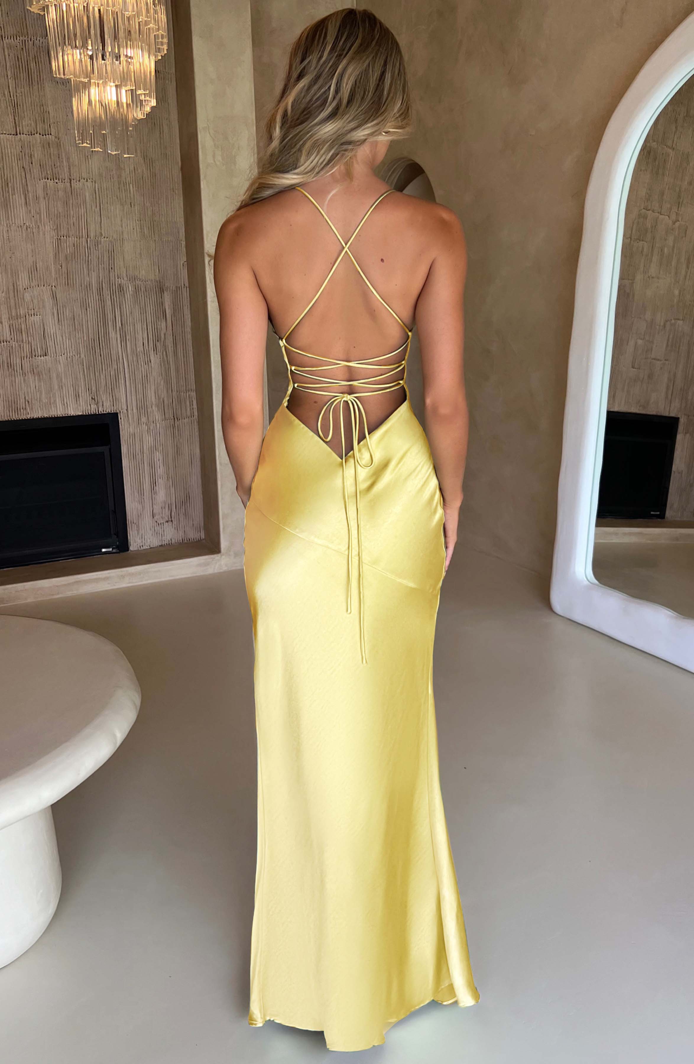 Meliva™ | Maxi Dress with High Slit