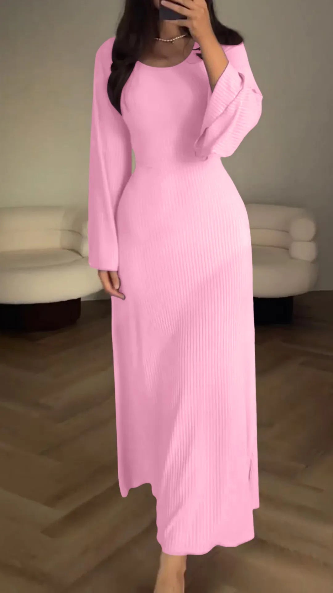 Carina™ | Midi Sukienka z Warstwami