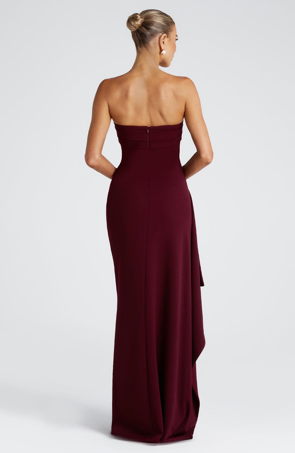 Maxikleid mit Rüschen