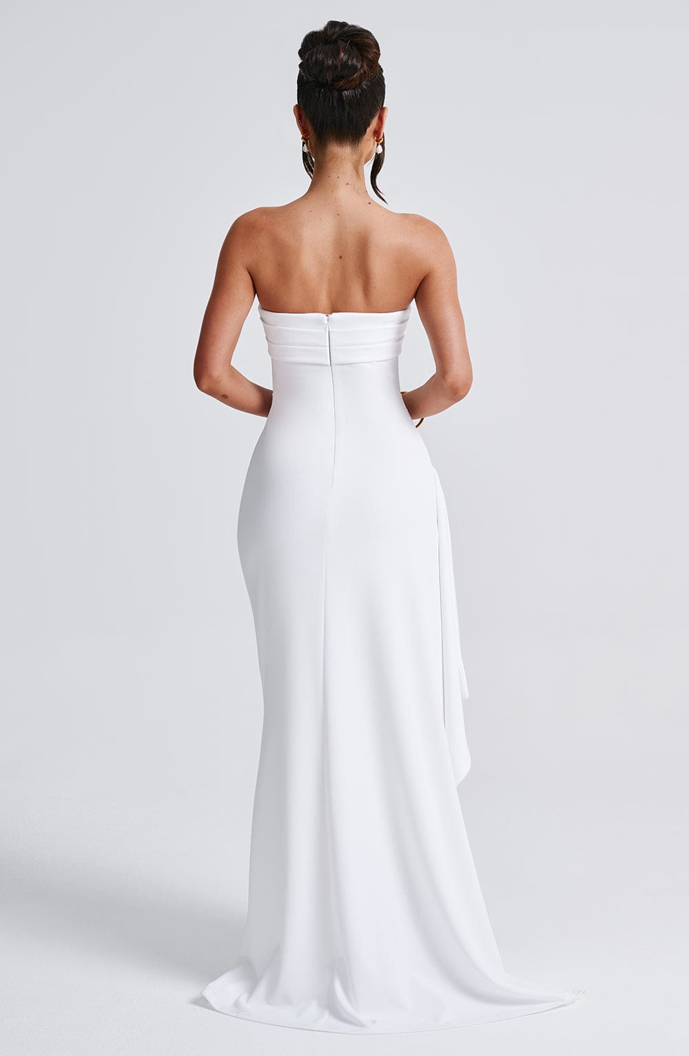 Natiné - Sukienka Maxi z Falbanami